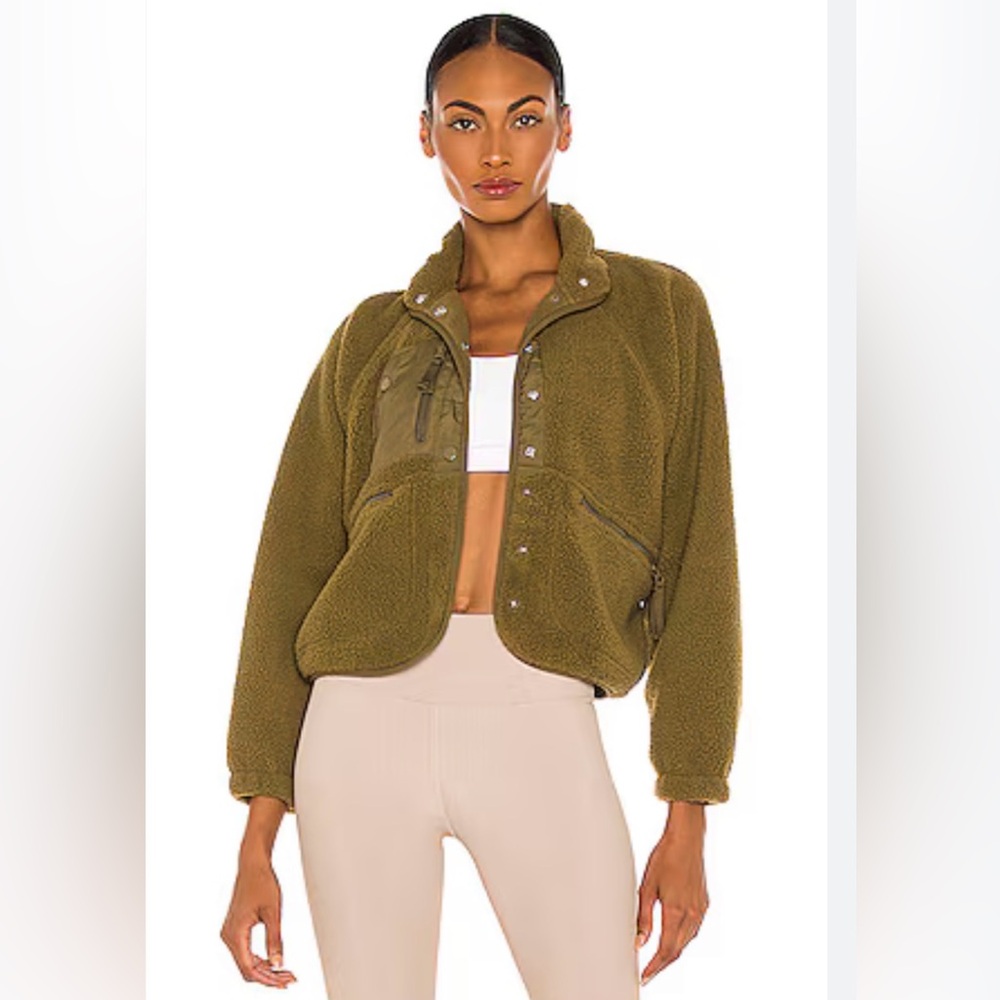 FP movement hit the slopes fleece in olive